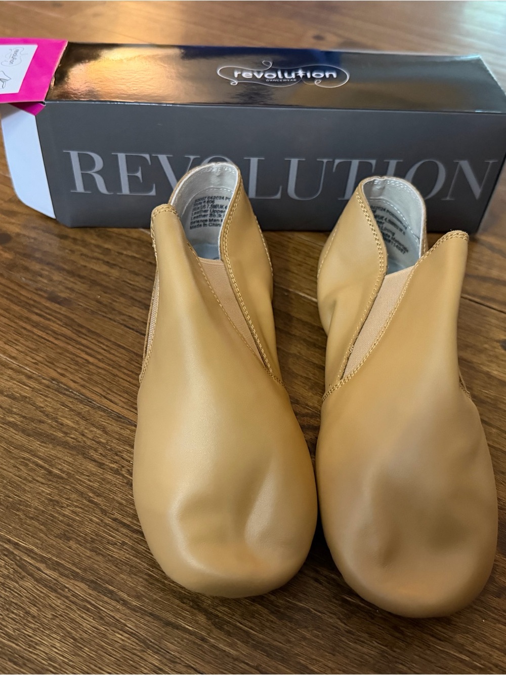 Revolution Women’s Tan Jazz Dance Shoes